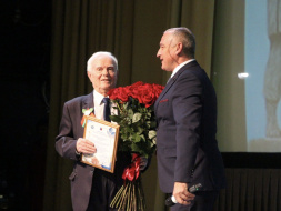 Е.Н. Воробей отметил свой 90-летний юбилей