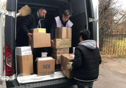 Лобненцы отправили тонну помощи в Распределительный центр гуманитарной помощи