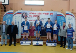 Лобненцы заняли призовые места в турнире по самбо Вильдана Мухтарова