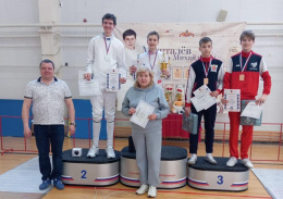 Школьник из Лобни победил на Всероссийском турнире по фехтованию