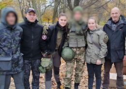 Лобненские молодейгвардейцы вернулись с Донбасса