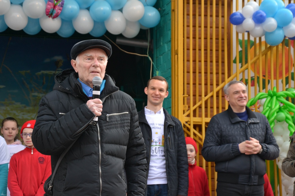 Председатель Совета ветеранов Евгений Воробьев