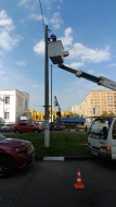 Работы по программе «Светлый город» сегодня продолжатся в центральном микрорайоне  