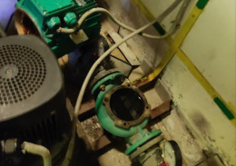 УК «ВСК-Комфорт» выполнила срочный ремонт системы ИТП в одном из домов Лобни