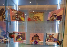 В Доме культуры «Луговая» открыта выставка детских работ