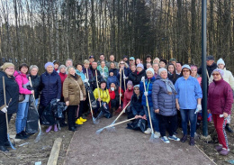 Преображаем город: в Лобне прошел первый субботник 