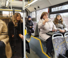 В Лобне проверили новый автобусный маршрут В Лобне проверили новый автобусный маршрут