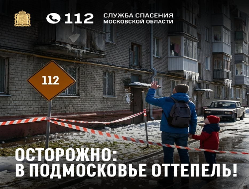 Осторожно: в Подмосковье ОТТЕПЕЛЬ!