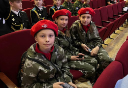 В Лобне прошел конкурс защиты «Боевого листка на кубок «Юнармии» В Лобне прошел конкурс защиты «Боевого листка на кубок «Юнармии»