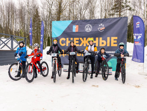 «Снежные дюны»: в Лобне прошла традиционная велогонка