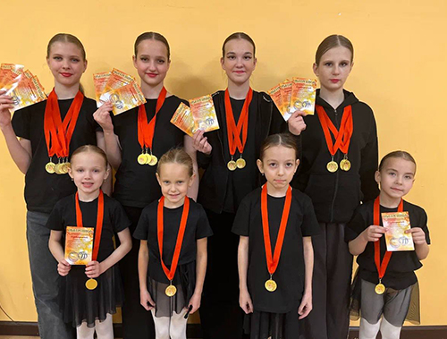 Танцоры из Лобни стали лауреатами Международного фестиваля- конкурса «Матрешка»