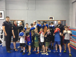 В Лобне представитель Общественного совета и полицейские провели мероприятие, посвященное Дню физкультурника