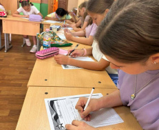 Дети Лобни написали «Письмо солдату»