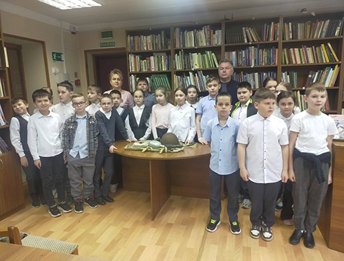 Школьники Лобни узнали, «Легко ли быть солдатом» Школьники Лобни узнали, «Легко ли быть солдатом»