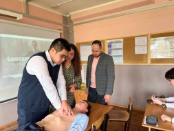 Врачи Лобненской больницы поделились знаниями со школьниками