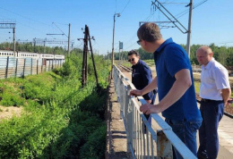 В Лобне проверили объекты железной дороги