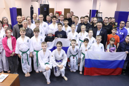 Чемпионы мира приехали в Лобню на открытие нового тренировочного зала для боевых искусств