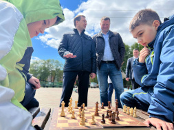 Евгений Баришевский провел осмотр городского парка 