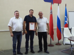 Строителей поздравили с профессиональным праздником.