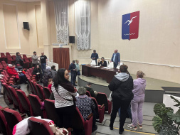 В Лобне прошла встреча с жителями в формате «Открытый микрофон»