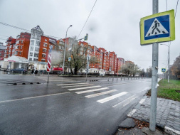 В Лобне восстановили светофор и знаки на главной улице города