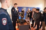 Полицейские  Лобни провели экскурсию в ОМВД