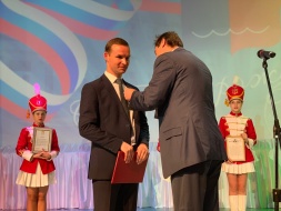 Главе городского округа Лобня вручена медаль «За заслуги перед Московской областью  III степени»
