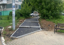 В Лобне выполнено 80% работ по благоустройству "народных троп" В Лобне выполнено 80% работ по благоустройству "народных троп"