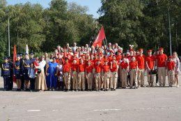 Депутаты городского Совета поздравили юнармейцев. Депутаты городского Совета поздравили юнармейцев.