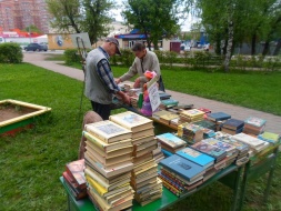 11 мая в библиотеке на Красной Поляне состоялся большой буккросинг 