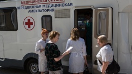 В День города  сотрудники ЛЦГБ провели медицинские осмотры жителей и гостей города