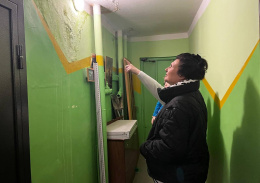 Глава Лобни пообщалась с жителями улиц Молодежная и  Аэропортовская