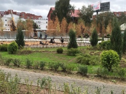 Сквер в парке культуры городского округа Лобня будет благоустроен к лету