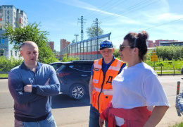 Дороги, лифты и ремонт подъездов: глава Лобни провела обход вместе с Минтрансом