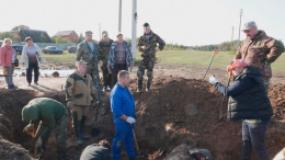 В год памяти и славы земля вернула останки защитников столицы на Лобненском рубеже