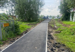 В Лобне благоустроили еще две «народные тропы»