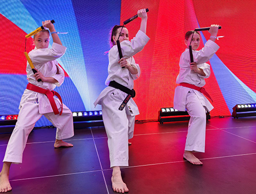 Лобненские каратисты представили регион на международном форуме с участием Президента России