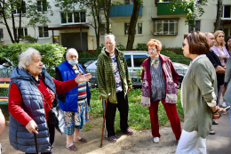 Ирина Роднина провела рабочую встречу с жителями микрорайона Букино