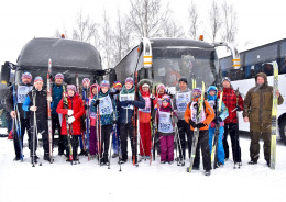 Более 80 спортсменов из Лобни приняли участие во всероссийской лыжной гонке «Лыжня России»