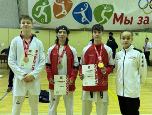 Лобненские спортсмены стали медалистами Первенства Московской области по тхэквондо