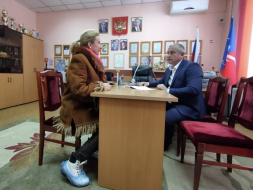 Председатель Совета депутатов провел прием граждан
