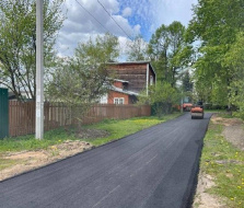 В Лобне продолжают ремонтировать улично-дорожную сеть