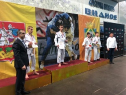 Лобненские дзюдоисты заняли три призовых места на турнире в Видном