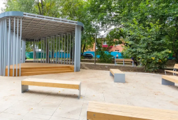 В Лобне завершены работы по благоустройству сквера на Текстильной улице В Лобне завершены работы по благоустройству сквера на Текстильной улице