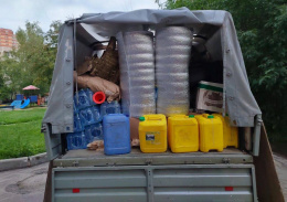 Лобненский Комитет семей воинов отечества отвез гуманитарную помощь в зону СВО