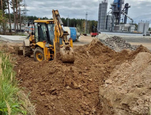Реконструкция улицы Гагарина в Лобне выполнена на 15 % 