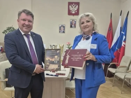 В музее «Лобненский рубеж» появился новый экспонат — фотография участника войны Гайка Шадунца