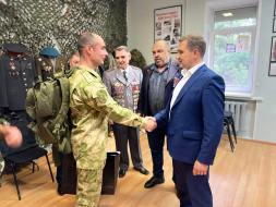 Военнослужащий из Лобни представлен к медали Суворова