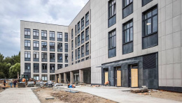 Строительная готовность поликлиники в Лобне приблизилась к 100% Строительная готовность поликлиники в Лобне приблизилась к 100%