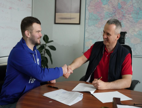 Лобненское отделение МГЕР и компания «Металл профиль» подписали договор о партнерстве